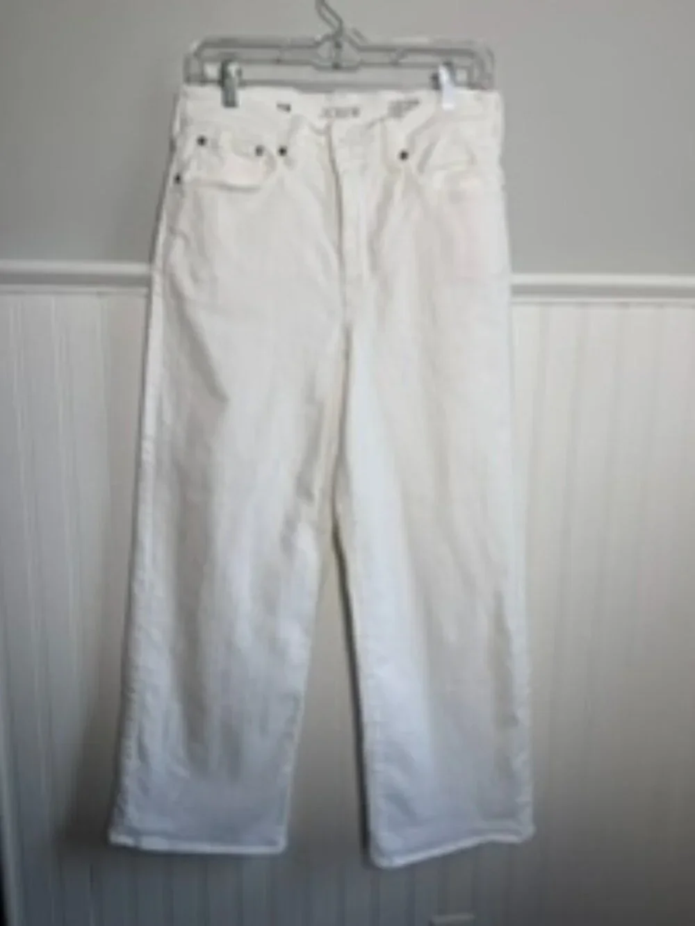 JCrew White Jeans